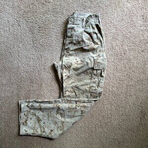 USMC Pants Mens Small Short 28x31 MCCUU Desert Marpat Camo Cargo Military